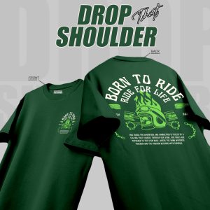DROP SHOULDER TEE ( RIDE )