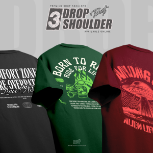 DROP SHOULDER TEE ( MAX PACK)