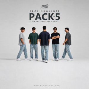 Pack of 5 Drop Shoulder (Basic)